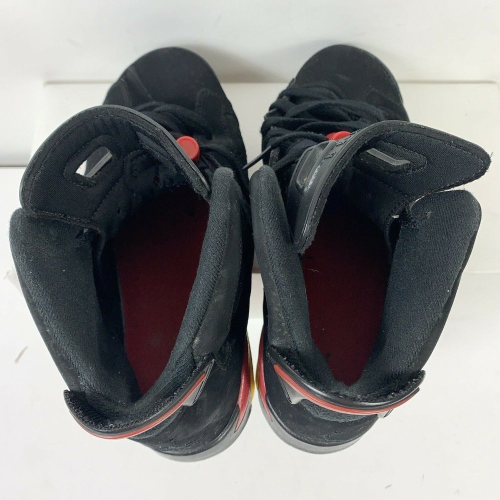 Nike Air Jordan VI 6 Retro 2009 Black Shoes Sz 7Y - Picture 6 of 8